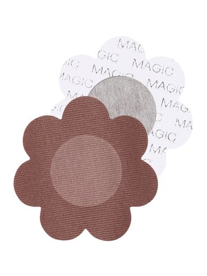 MAGIC Bodyfashion Podprsenka - doplnky 'Secret Covers'  čokoládová