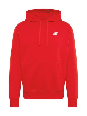 Nike Sportswear Športová mikina 'Club Fleece'  červená