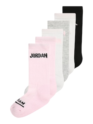 Jordan Ponožky  sivá melírovaná / rosé / čierna / biela