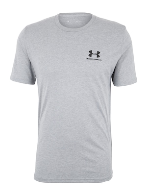 UNDER ARMOUR Funkčné tričko 'Sportstyle'  sivá melírovaná