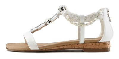 LASCANA Remienkové sandále  biela