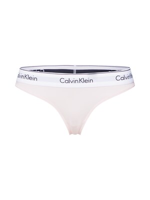 Calvin Klein Underwear Tangá 'Nymphs'  púdrová