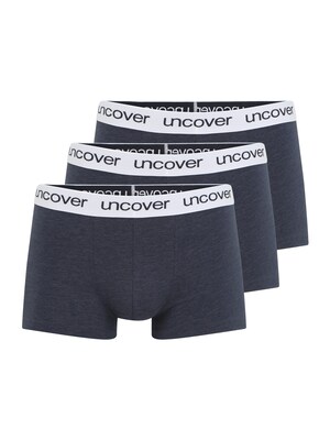 uncover by SCHIESSER Boxerky '3-Pack Uncover'  tmavomodrá