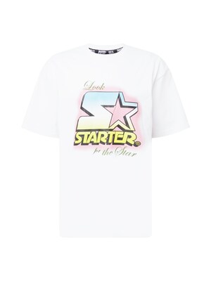 Starter Black Label Tričko  svetlomodrá / svetložltá / zelená / ružová / biela