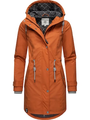 Peak Time Funkčný kabát  sivá / oranžová / čierna