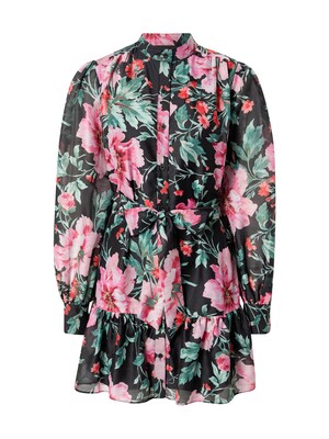 Oasis Košeľové šaty  nefritová / pastelovo zelená / ružová / ružová / čierna