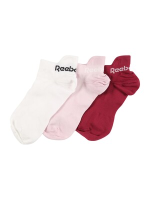 Reebok Sport Športové ponožky  ružová / pitaya / čierna / biela