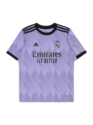 ADIDAS PERFORMANCE Funkčné tričko 'Real Madrid 22/23 Away'  levanduľová / svetlofialová / čierna