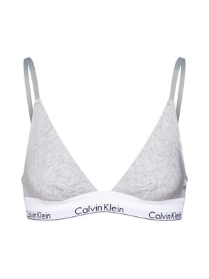 Calvin Klein Underwear Podprsenka  svetlosivá