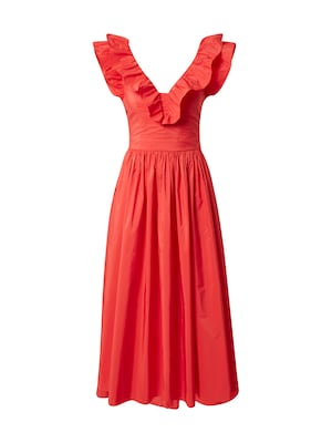 SWING Kokteilové šaty  jasne červená