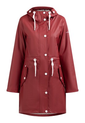 DreiMaster Maritim Funkčný kabát  karmínovo červená / biela
