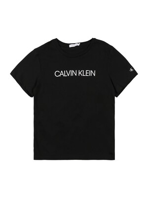 Calvin Klein Jeans Tričko 'INSTITUTIONAL'  čierna