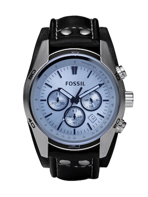 FOSSIL Analógové hodinky 'Coachman'  svetlomodrá