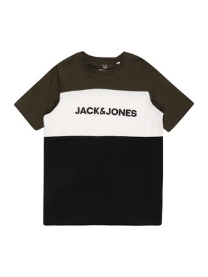 Jack & Jones Junior Tričko  kaki