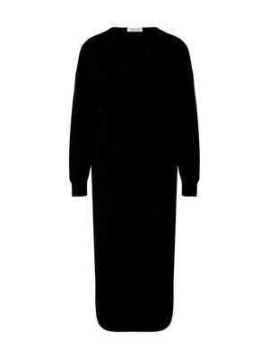 EDITED Pletené šaty 'Lena'  čierna