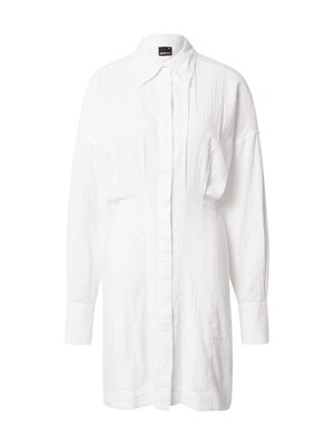 Gina Tricot Košeľové šaty 'Lana'  biela
