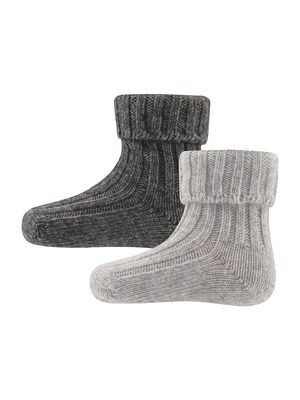 EWERS Ponožky  sivá / tmavosivá
