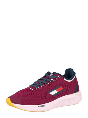Tommy Sport Športová obuv 'Elite Racer'  námornícka modrá / purpurová / červená / biela