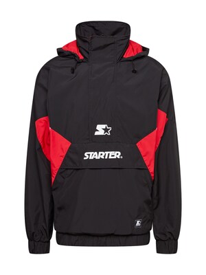 Starter Black Label Prechodná bunda  červená / čierna / biela