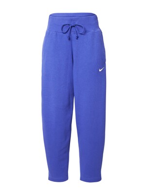 Nike Sportswear Nohavice 'PHNX FLC'  neónovo fialová / biela