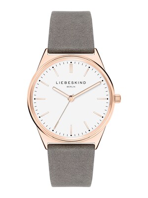 Liebeskind Berlin Analógové hodinky  ružové zlato / sivá / čierna / biela