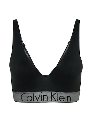Calvin Klein Underwear Podprsenka 'PLUNGE'  sivá