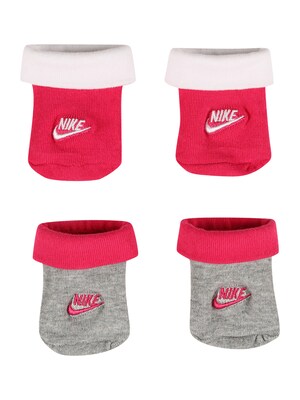Nike Sportswear Ponožky 'FUTURA'  sivá / ružová / biela