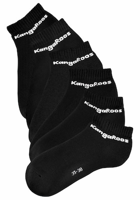 KangaROOS Ponožky  čierna