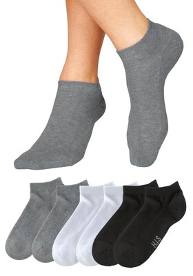 H.I.S Ponožky  sivá melírovaná