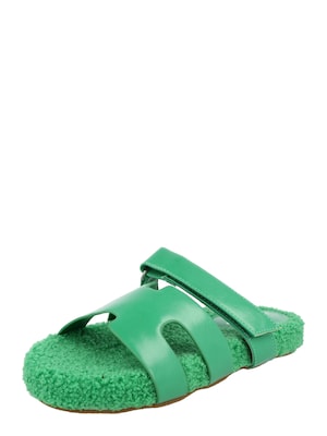 Public Desire Remienkové sandále 'HOT FUZZ'  svetlozelená