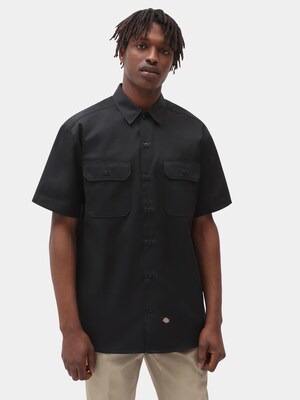 DICKIES Košeľa 'Work Shirt'  antracitová / čierna