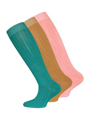 EWERS Ponožky  farba ťavej srsti