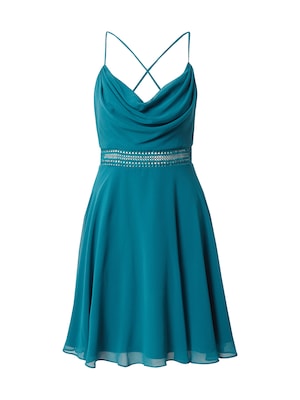 Vera Mont Kokteilové šaty  smaragdová
