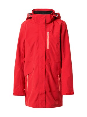 ICEPEAK Outdoorová bunda 'BELFORT'  ohnivo červená / čierna