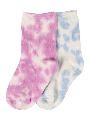 Gina Tricot Mini Ponožky  dymovo modrá / fialová / biela