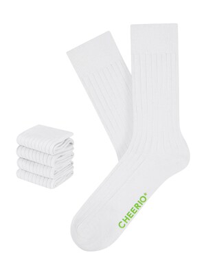 CHEERIO* Ponožky  biela
