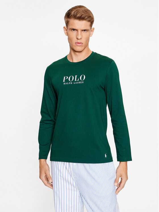 Polo Ralph Lauren Pyžamový top 714899614007 Zelená Regular Fit